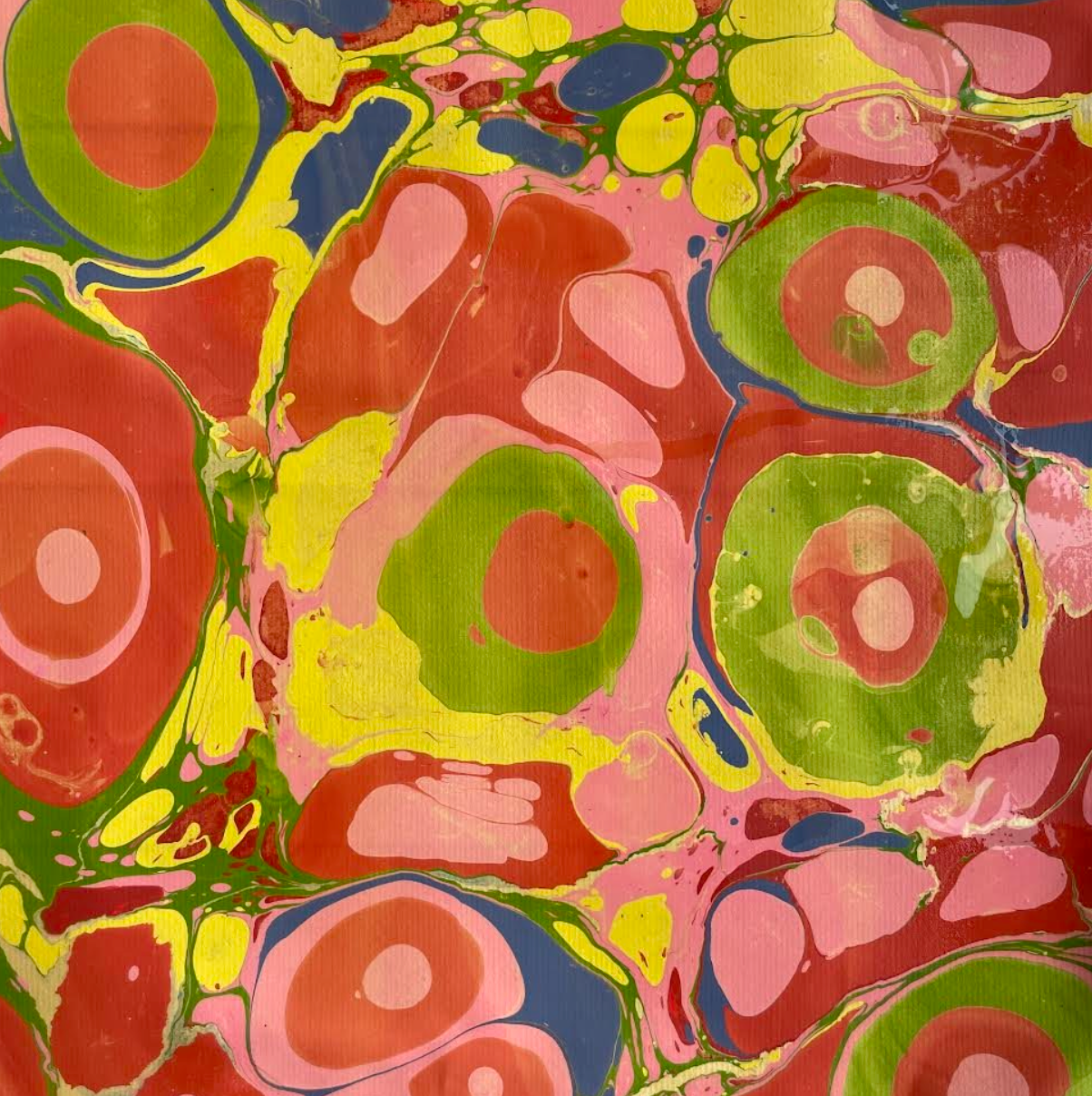 Nov 16 Paper Marbling