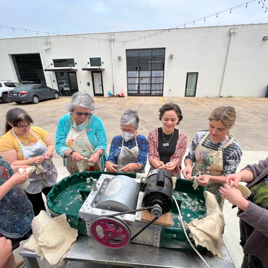 November 4 + 5 Handmade Paper Casting