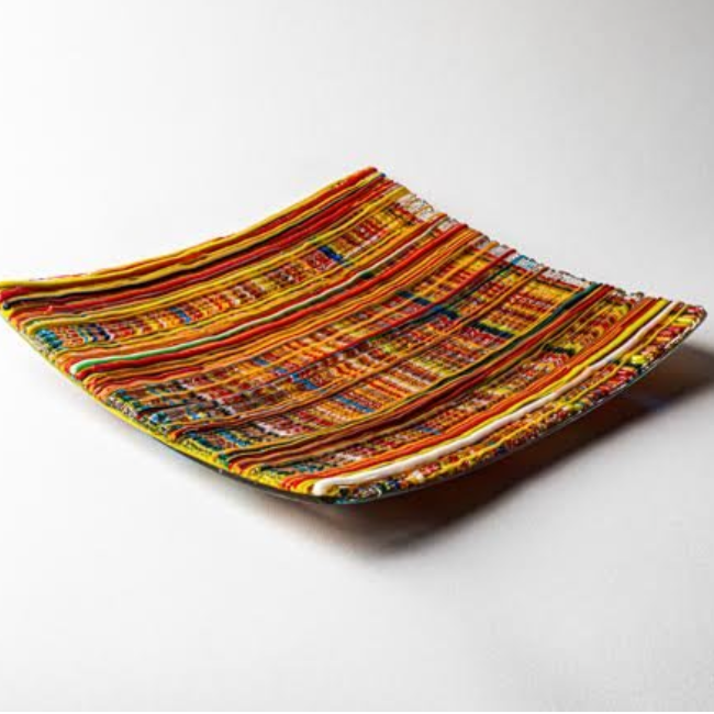 April 28 2024 Fused Glass: Textural Plate