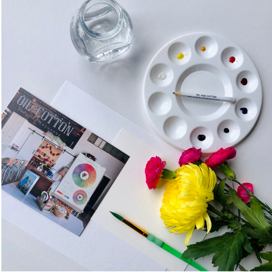 KIT | Spring Blooms Watercolor with Shannon Driscoll of Oil and Cotton