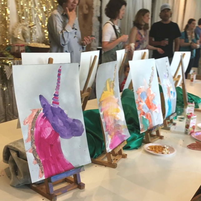 Kids Birthday Party: Unicorn Watercolor