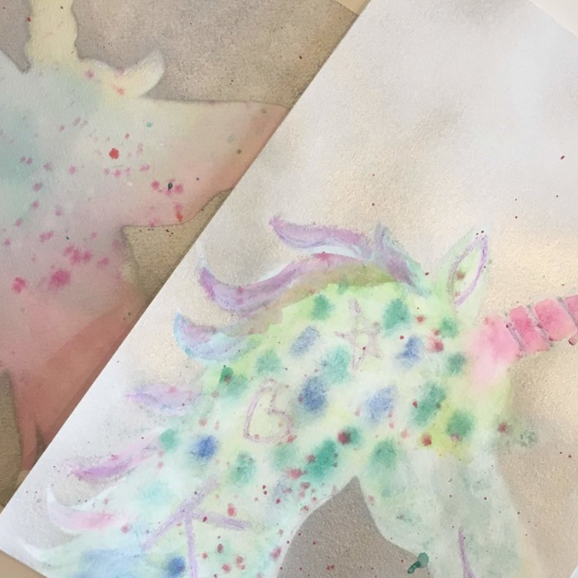 Kids Birthday Party: Unicorn Watercolor