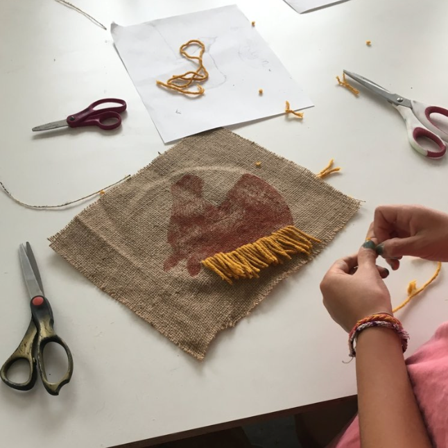 Kids Birthday Party: Horse Stitchery
