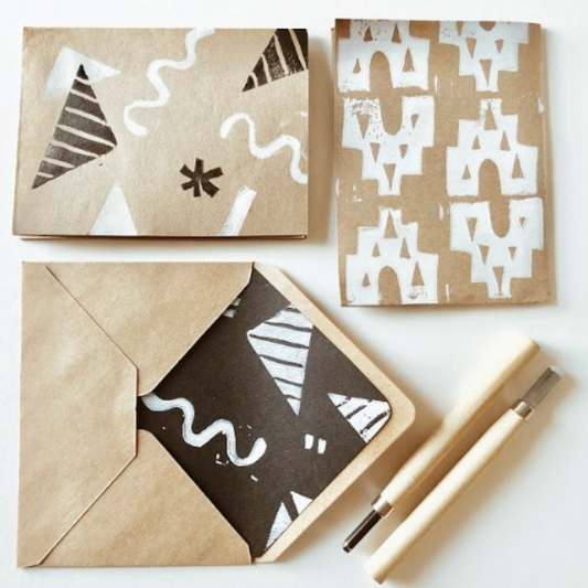 Adult Creative Retreat: Block Printed Stationery