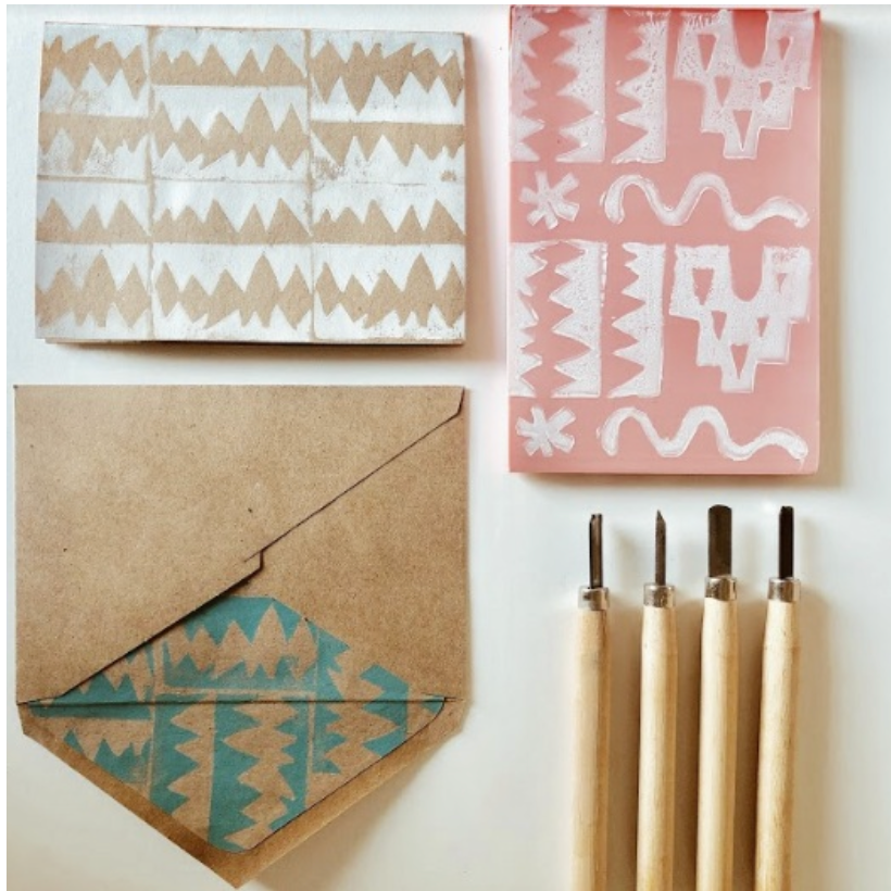 Adult Creative Retreat: Block Printed Stationery