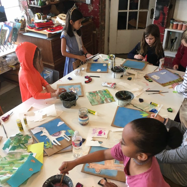 Kids Birthday Party: Llama Collage