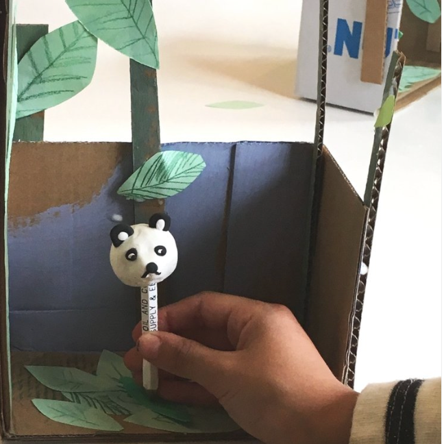 Kids Birthday Party: Panda Sculpture