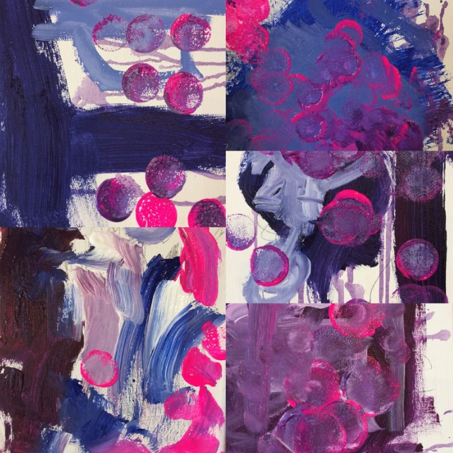 Kids Birthday Party: Fav Color Painting