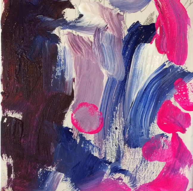 Kids Birthday Party: Fav Color Painting