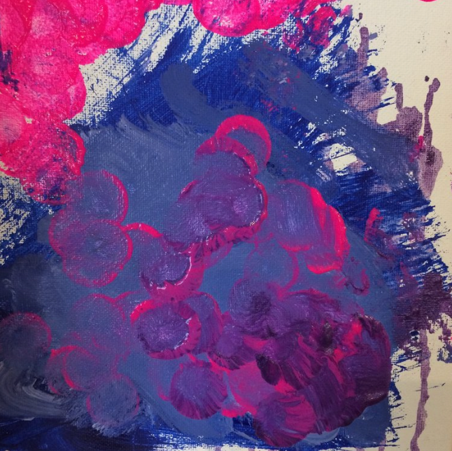 Kids Birthday Party: Fav Color Painting