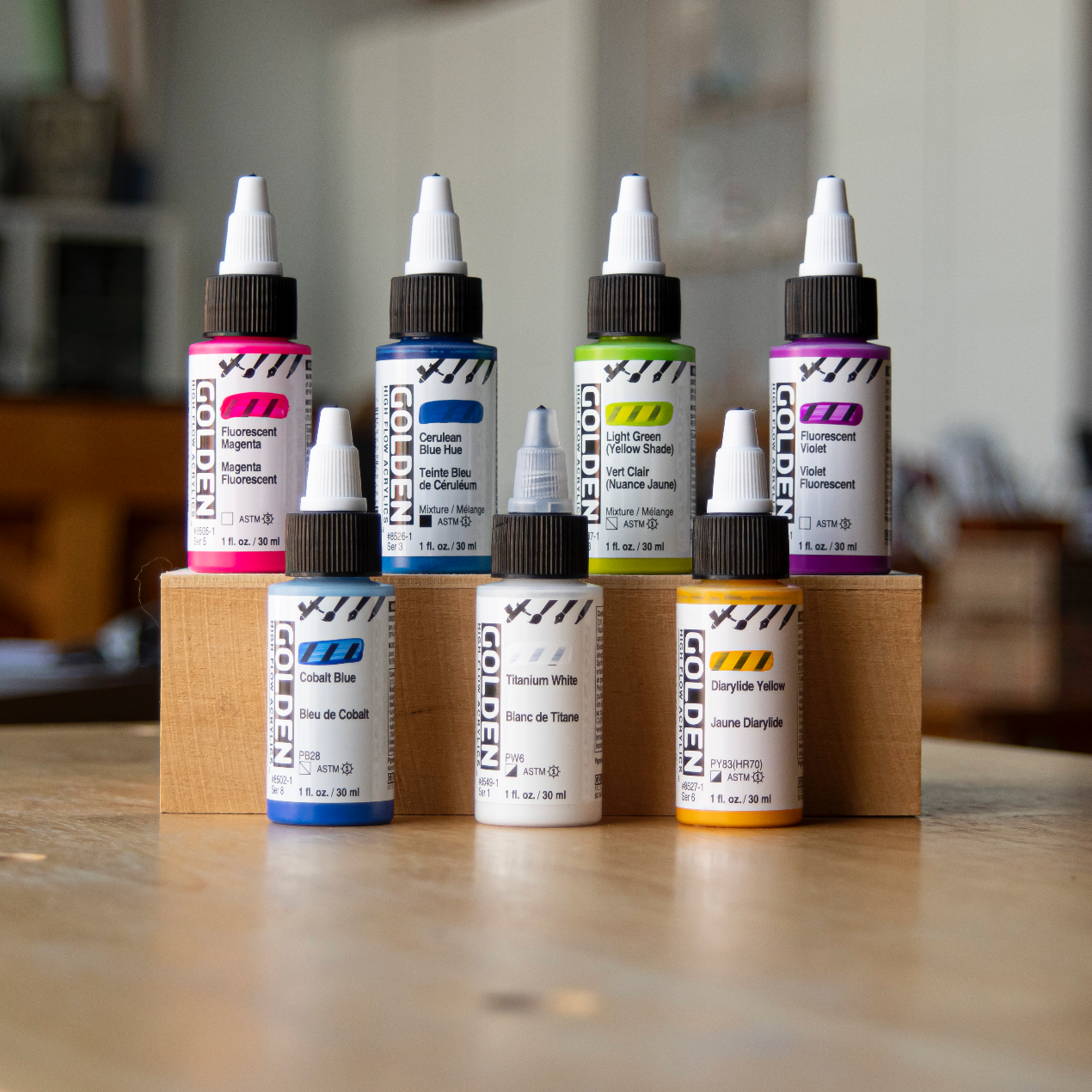 Golden High Flow Acrylics 1oz