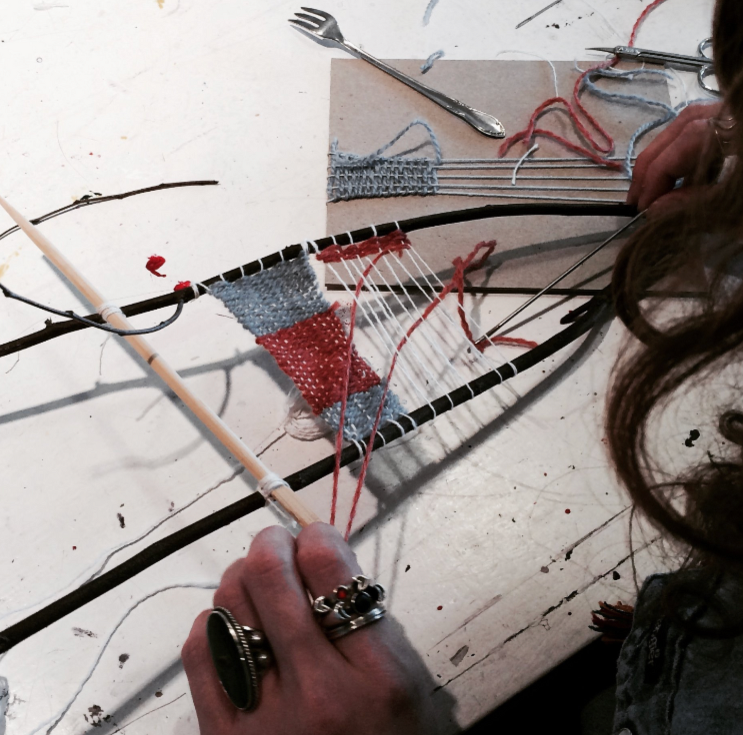 November 12 Spiderweb Weaving