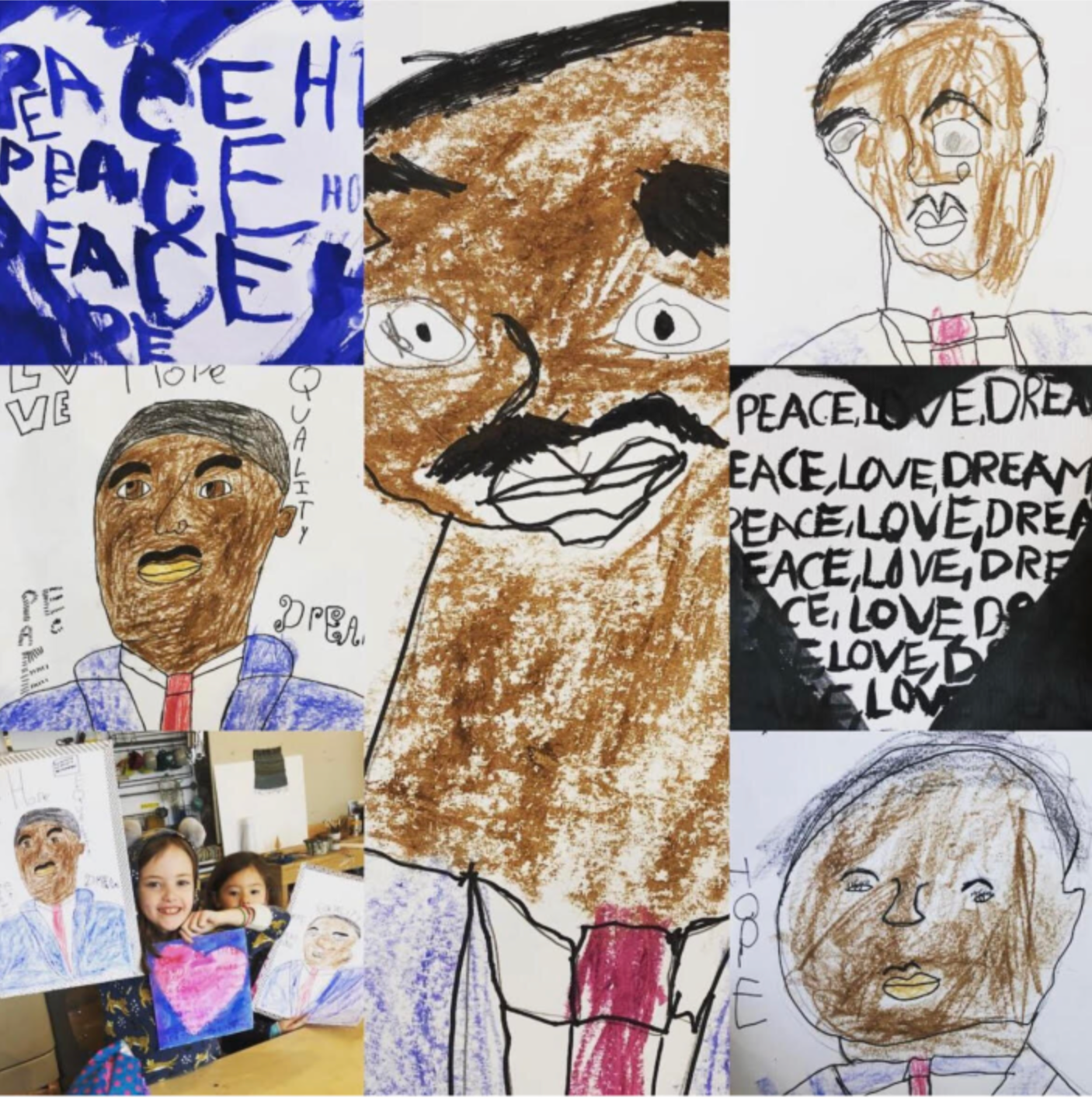 January 19 MLK Day Protest and Public Performance Afternoon Camp