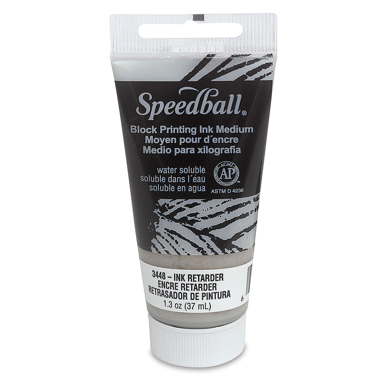 Speedball Water-Soluble Block Printing Ink 1.25oz Black