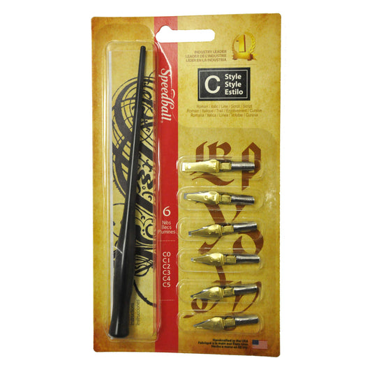 Speedball C Style Pen Set