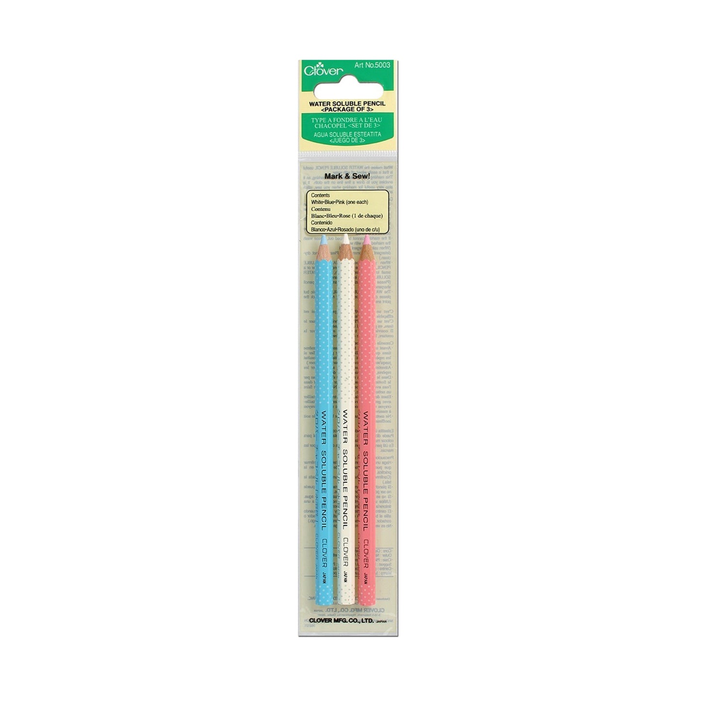 Clover Water Soluble Pencils
