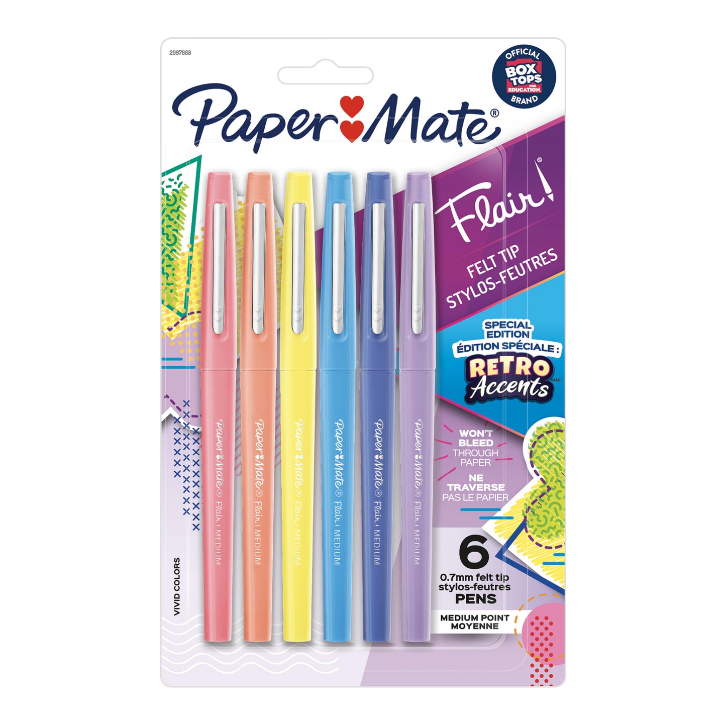 Paper Mate Flair Felt Medium Tip Sets