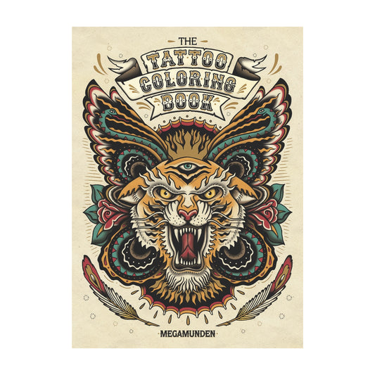 Chronicle Books The Tattoo Coloring Book