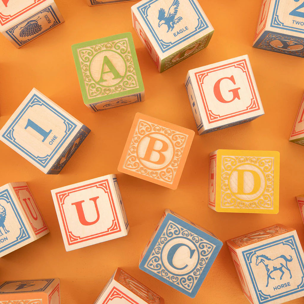 Uncle Goose Handmade ABC Blocks