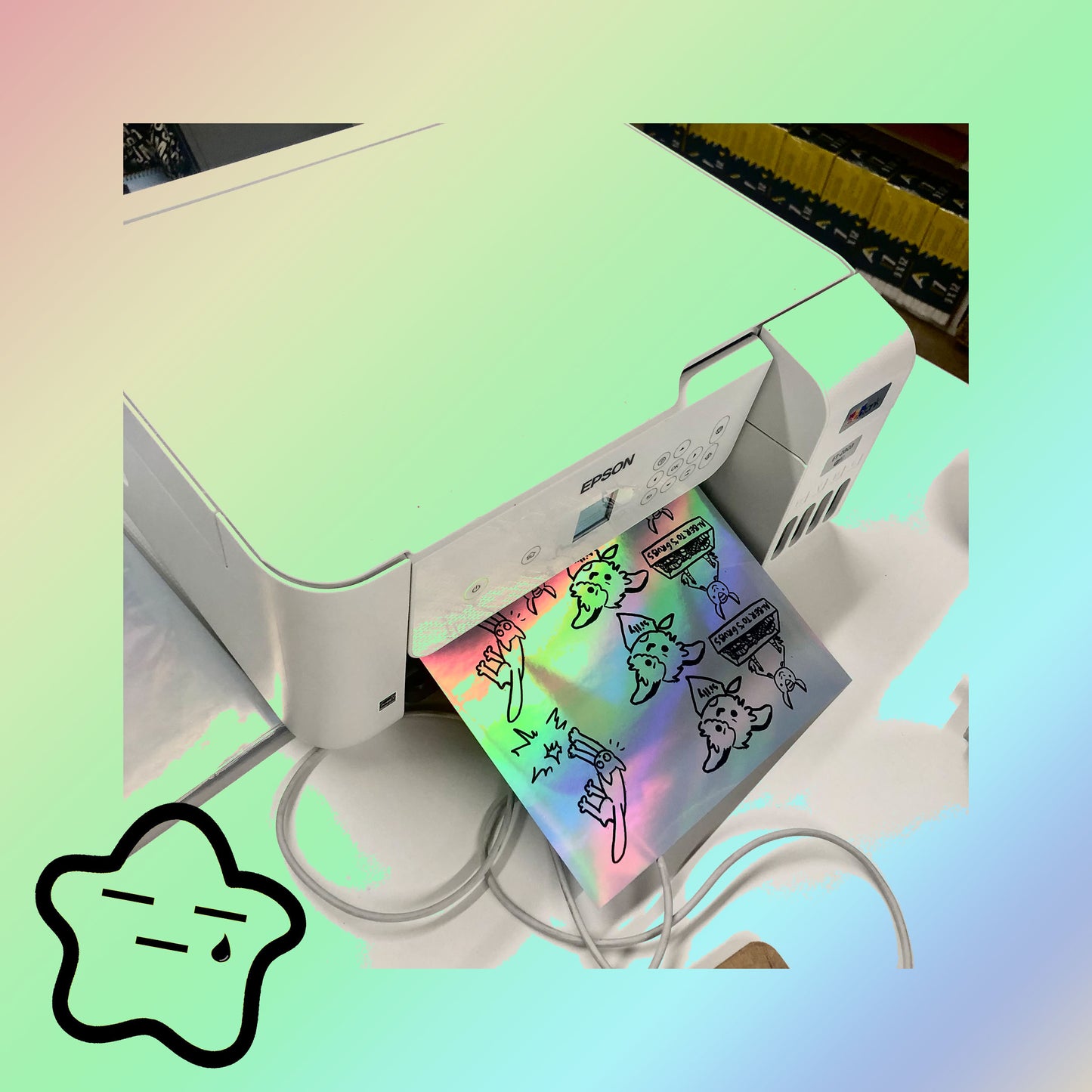 December 10 Digital Art: Sticker Making