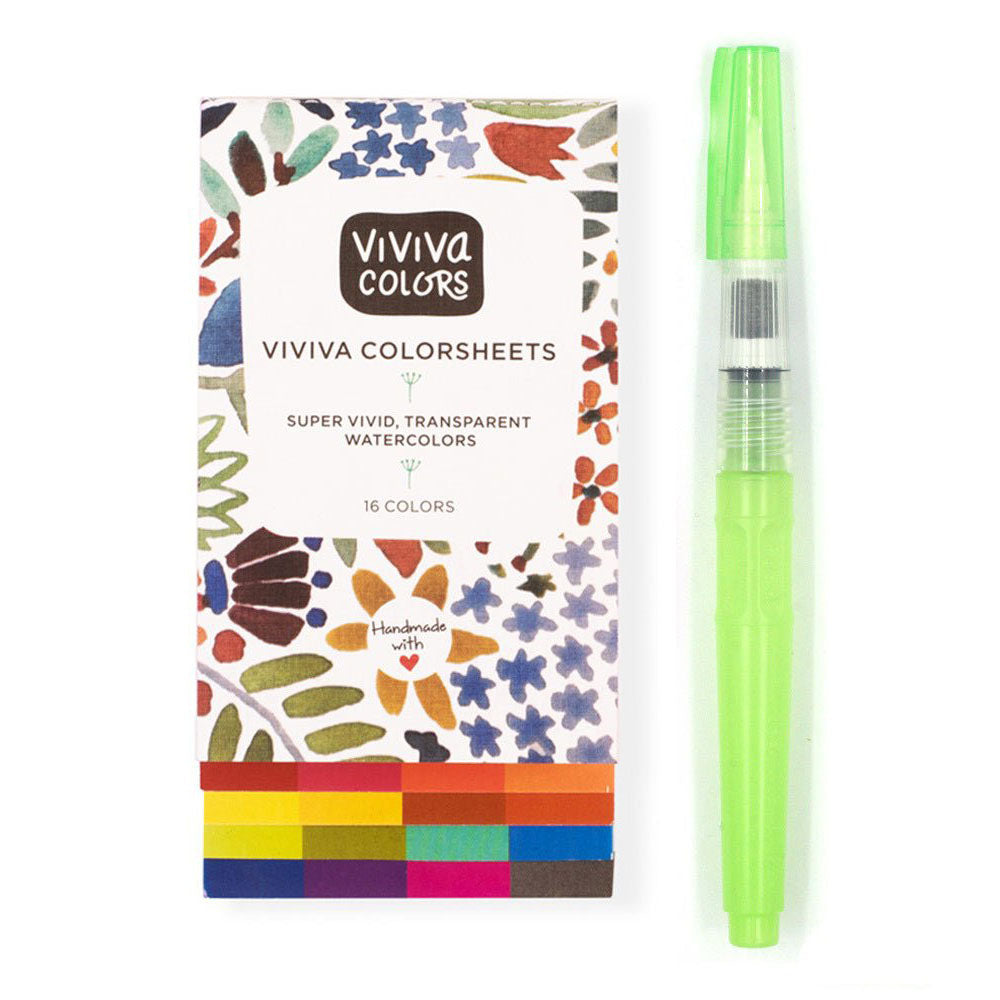 Viviva Colorsheet Watercolor Sets