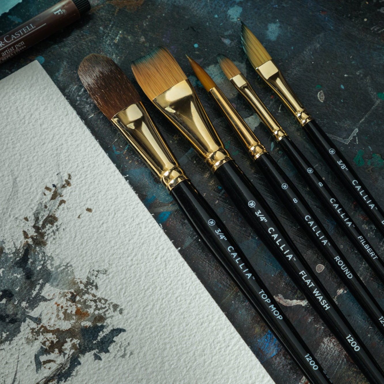 Willow Wolfe Callia Brushes