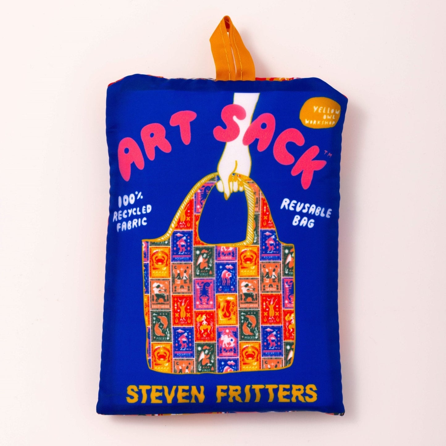 Yellow Owl Art Sacks!