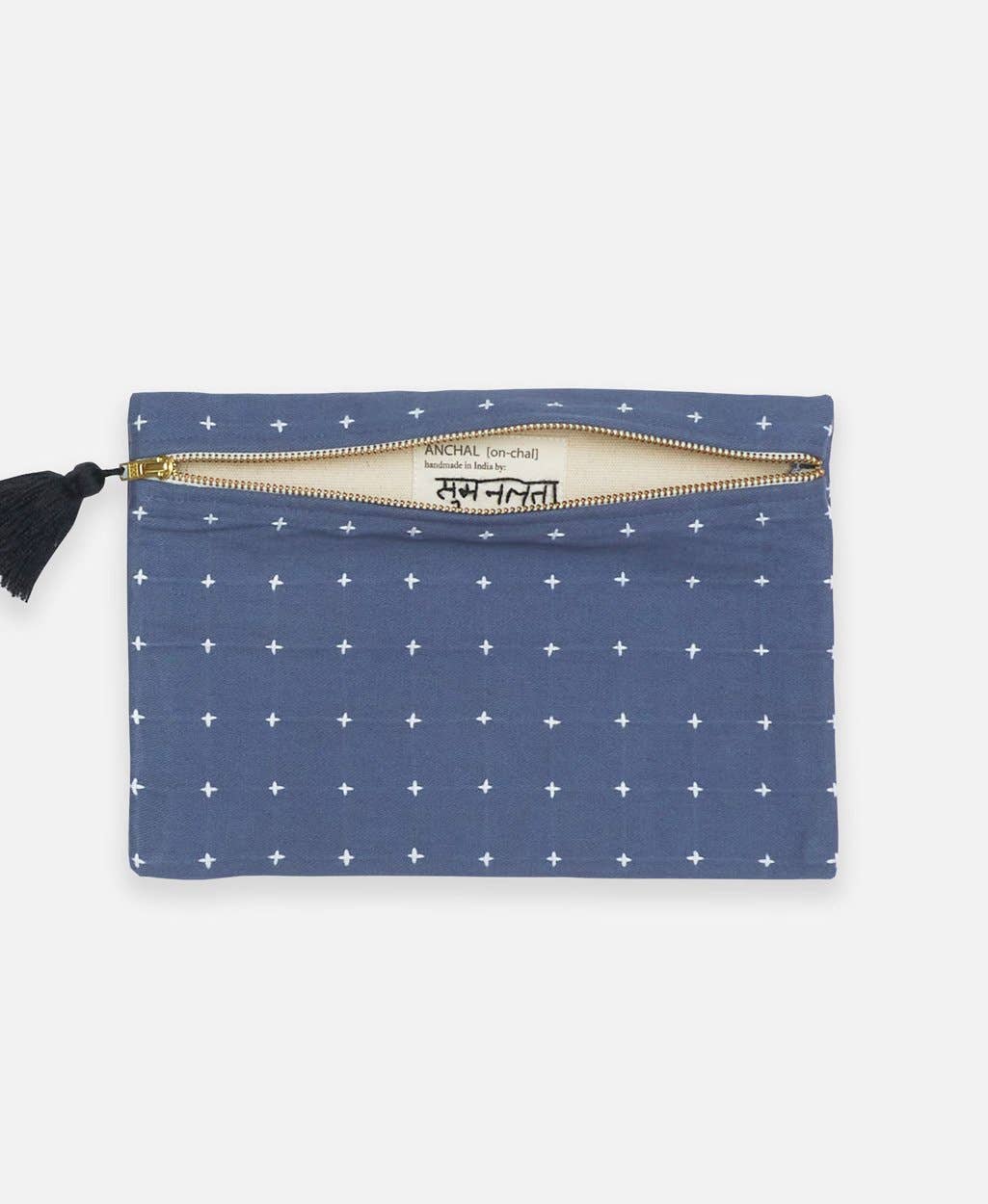 Cross-Stitch Pouch Clutch