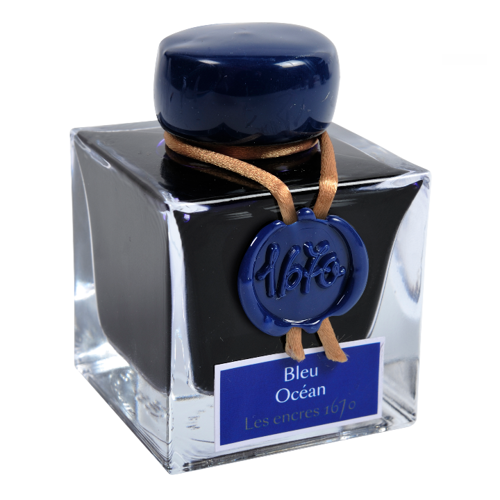 Herbin 1670 Anniversary Inks with Gold Shimmer
