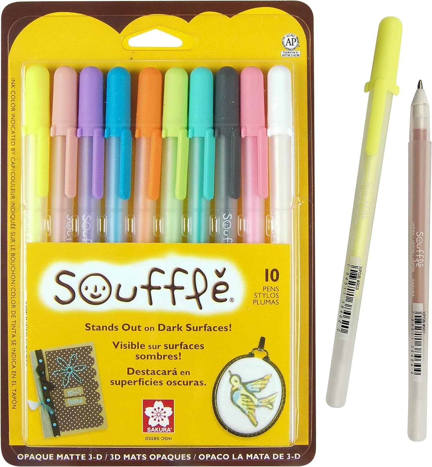 LePen 10 Piece Bright Color Set