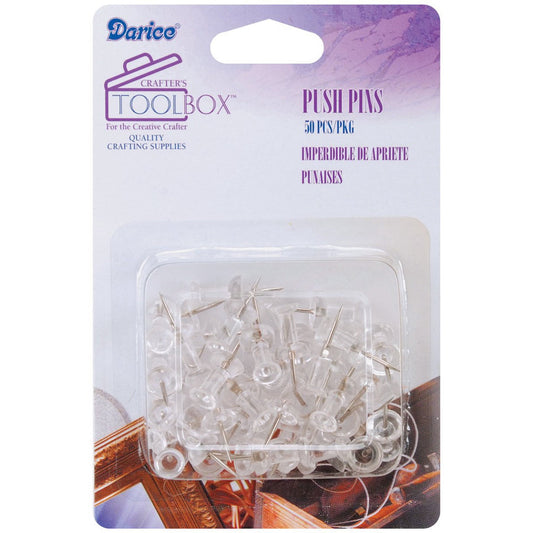 Darice Push Pins 50 Count