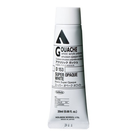 Holbein Acryla Gouache 20 ml tubes