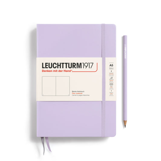 Leuchtturm1917 Classic Hardcover Lilac Notebook Medium (A5)