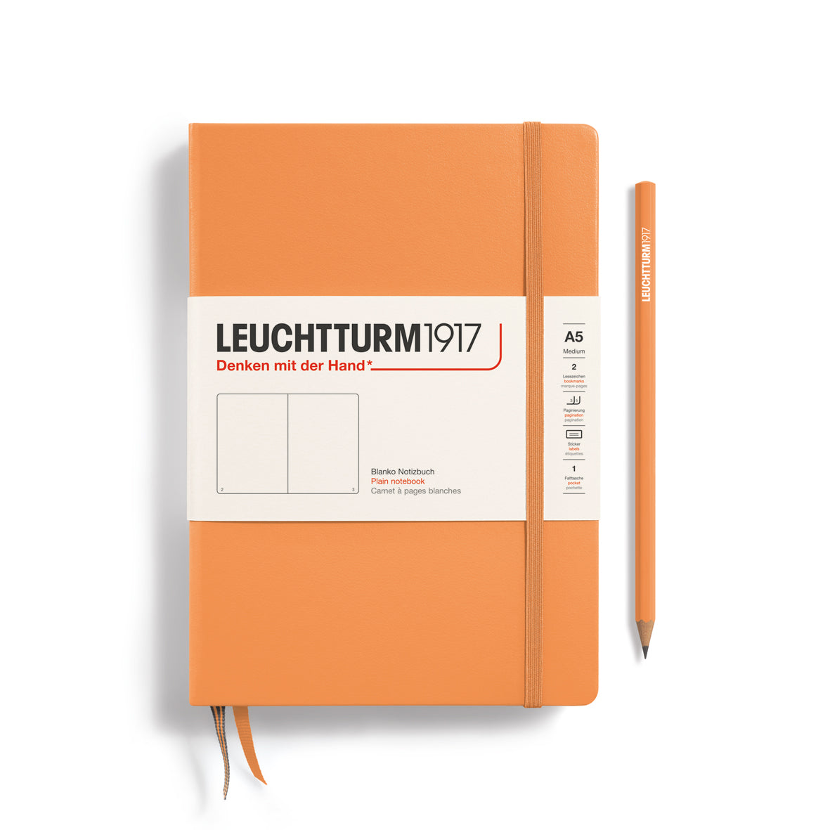 Leuchtturm1917 Apricot Notebook Medium (A5)