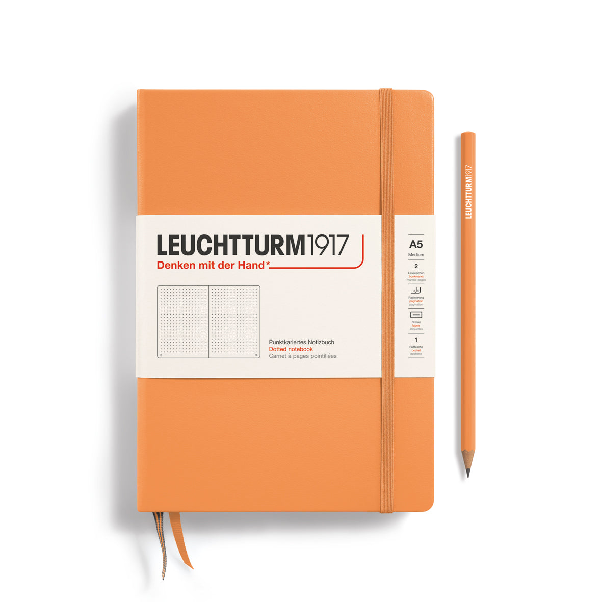 Leuchtturm1917 Apricot Notebook Medium (A5)