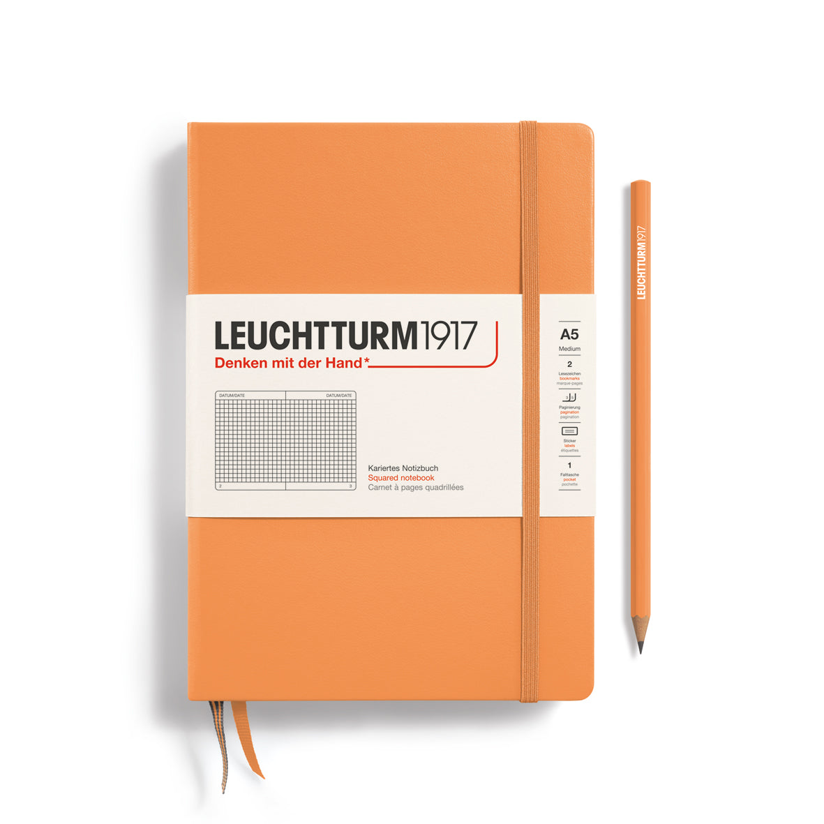 Leuchtturm1917 Apricot Notebook Medium (A5)