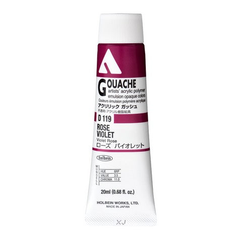 Holbein Acryla Gouache 20 ml tubes
