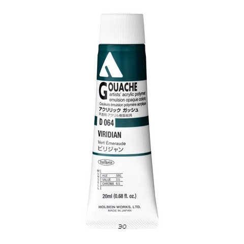 Holbein Acryla Gouache 20 ml tubes
