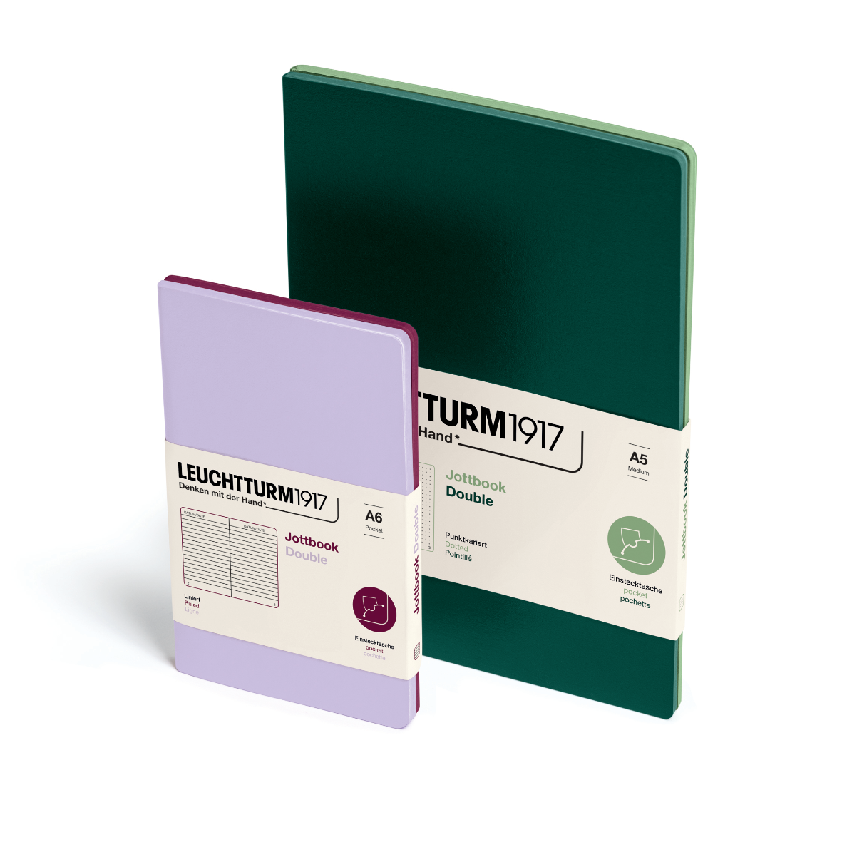 LEUCHTTURM1917 - Pocket A6 Plain Ruled Squared Dotted Hardcover