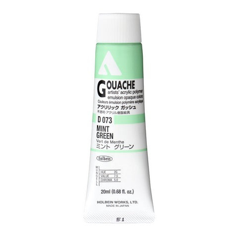 Holbein Acryla Gouache 20 ml tubes