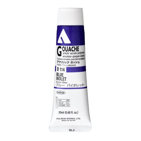 Holbein Acryla Gouache 20 ml tubes