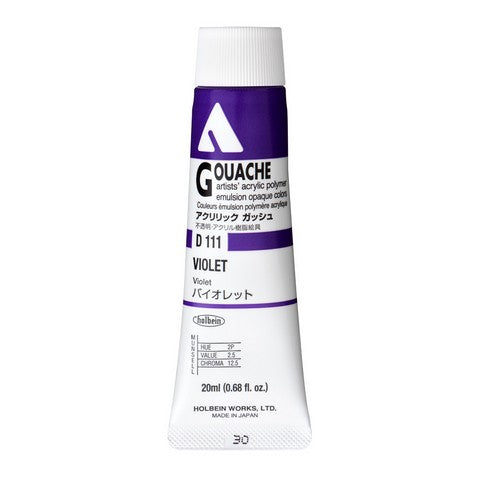 Holbein Acryla Gouache 20 ml tubes