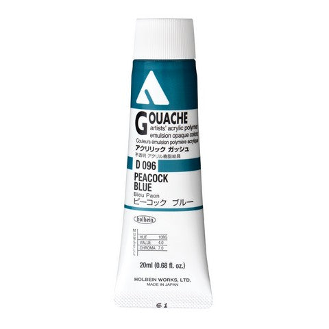 Holbein Acryla Gouache 20 ml tubes