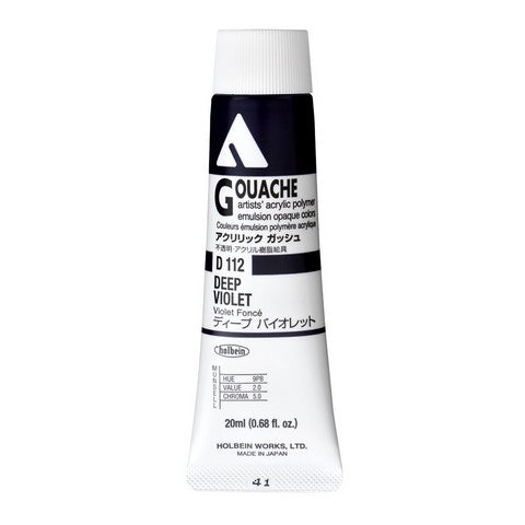 Holbein Acryla Gouache 20 ml tubes