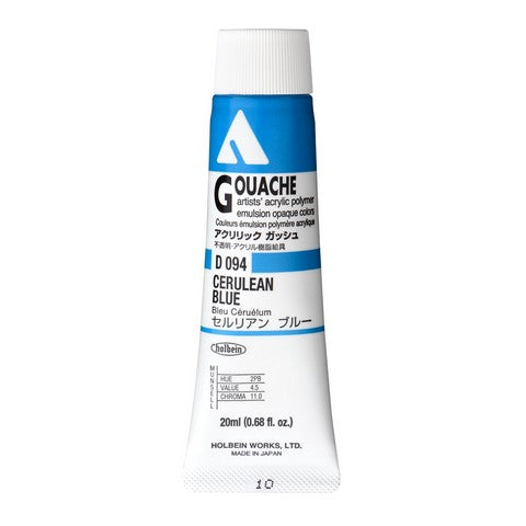Holbein Acryla Gouache 20 ml tubes