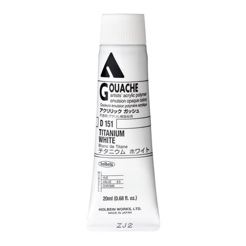 Holbein Acryla Gouache 20 ml tubes