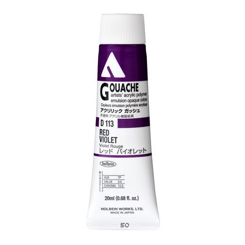 Holbein Acryla Gouache 20 ml tubes