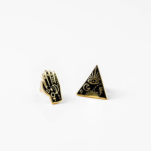 Yellow Owl Earrings