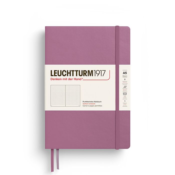 Leuchtturm1917 Dusty Rose Notebook Medium (A5)