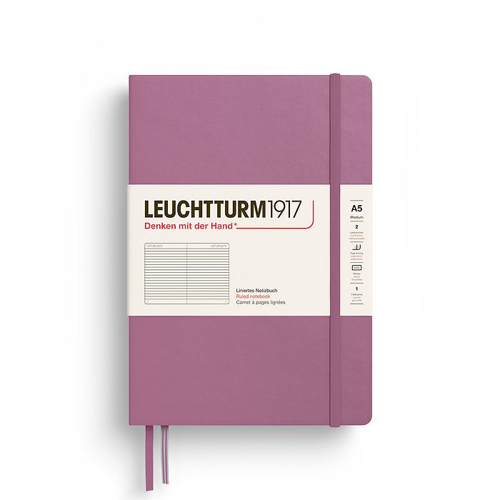 Leuchtturm1917 Dusty Rose Notebook Medium (A5)